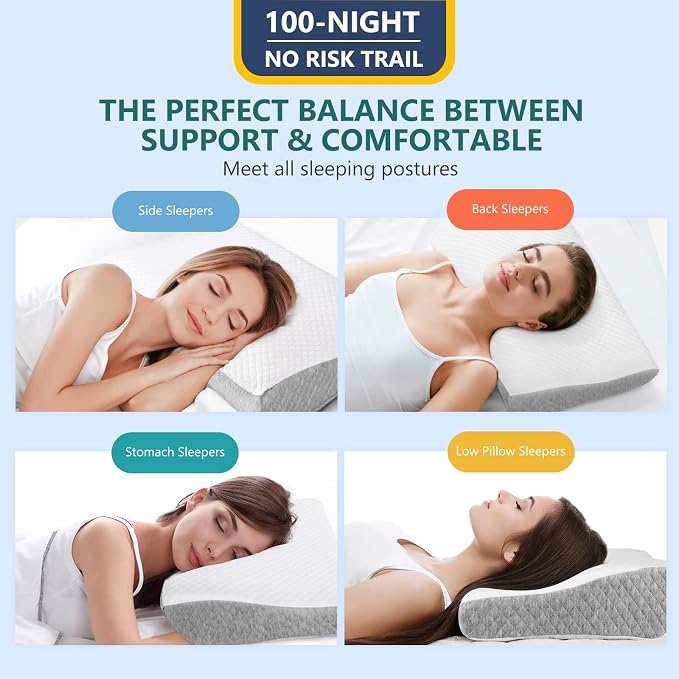 ZAMAT Contour Memory Foam Pillow - Image 7