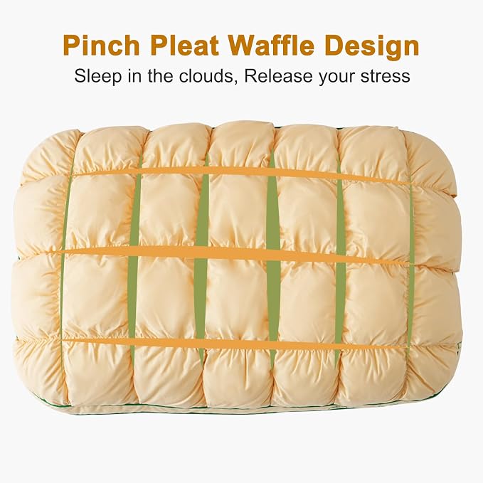 YOUR MOON Fluffy Support Bed Pillow Standard Size, Luxury Hotel Quality Bed - Image 8
