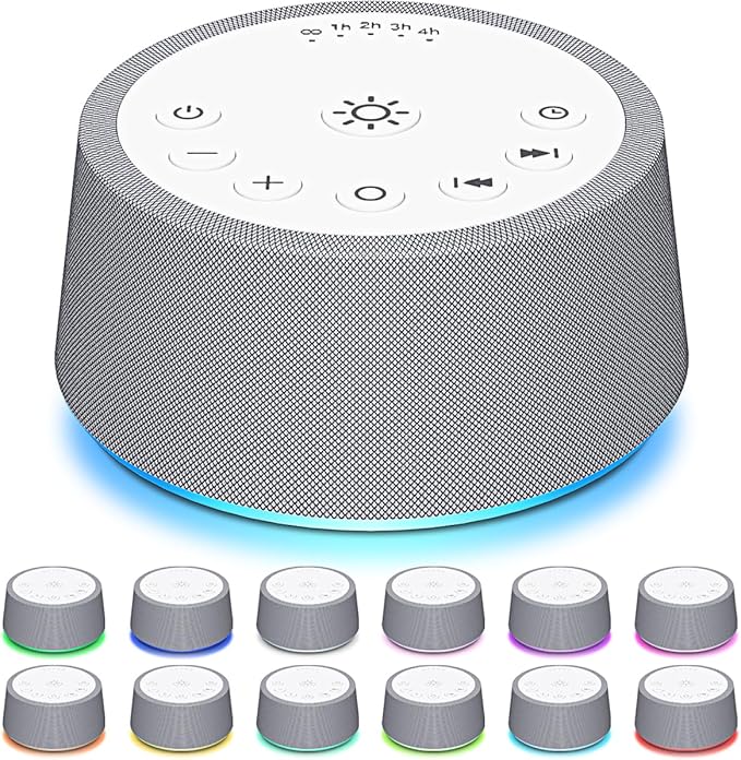 SoundLegend White Noise Sleep Sound Machines 30 Sounds 32-Level Volume 12 by SoundLegend