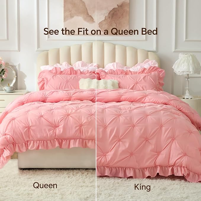 BEDELITE Pink King Size Comforter Set - Image 5