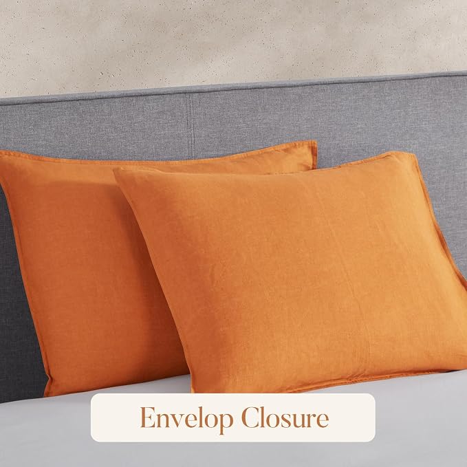 DAPU 100% Linen Duvet Cover Set - Image 5