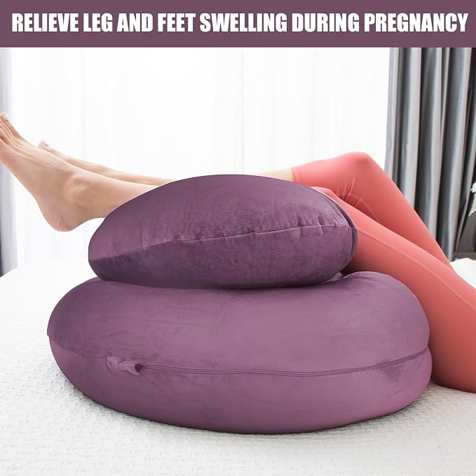 1 MIDDLE ONE Pregnancy Pillow, C Shaped Full Body Pregnant Women Sleeping Pillow - Image 7