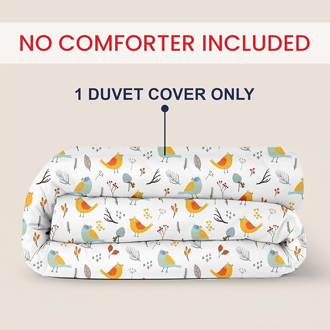 Kotton Culture 1 Pc Twin Size Duvet Cover Only -100% Egyptian Cotton 600 TC - Image 2