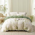 OAITE Duvet Cover Set King Size Floral Pattern 500 Thread Count Ultra Soft 100% by OAITE