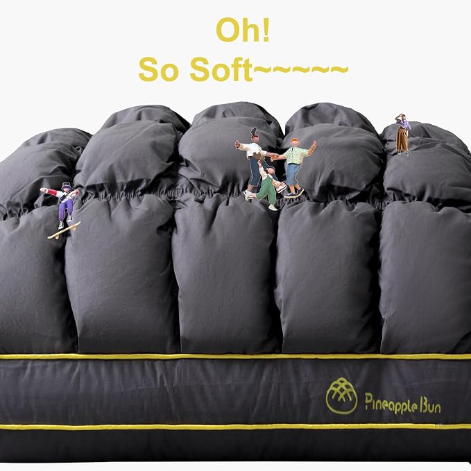 YOUR MOON Fluffy Support Bed Pillow King Size, Luxury Hotel Quality Bed Pillows - Image 3
