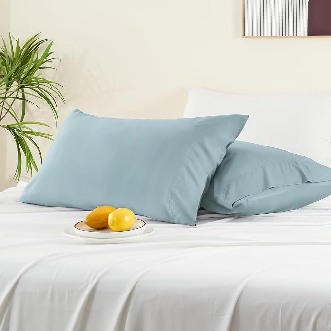BEDELITE King Size Pillow Cases Set of 2, Rayon Derived from Bamboo, Cooling - Image 7