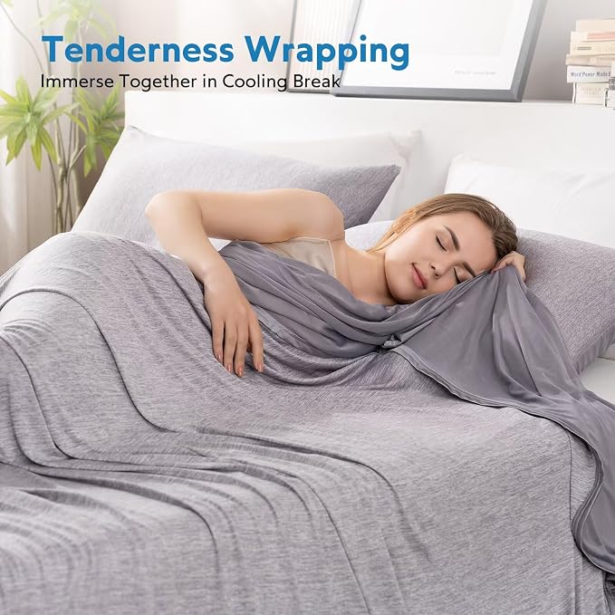 HOMFINE Cooling Blankets for Hot Sleepers - Image 5