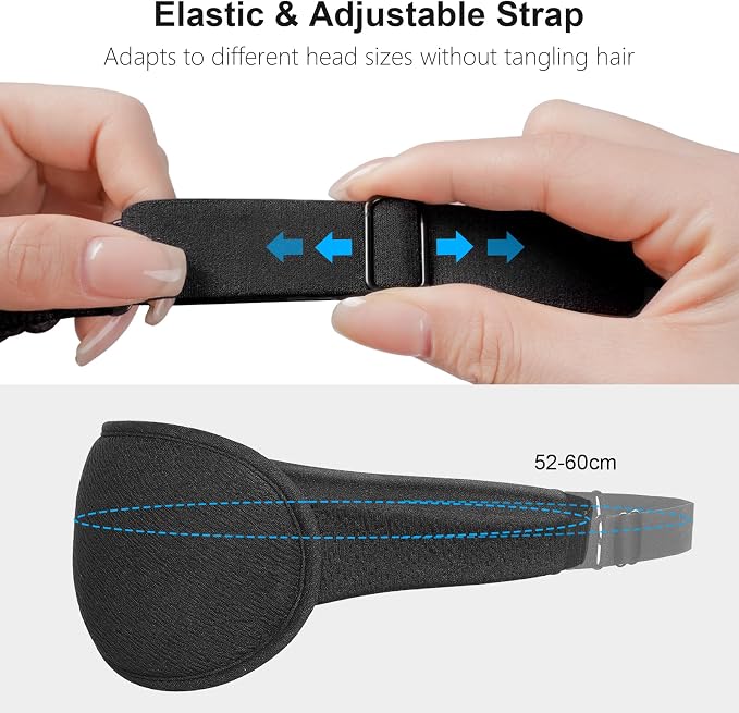 Gritin 100% Blackout Sleep Eye Mask - Image 7