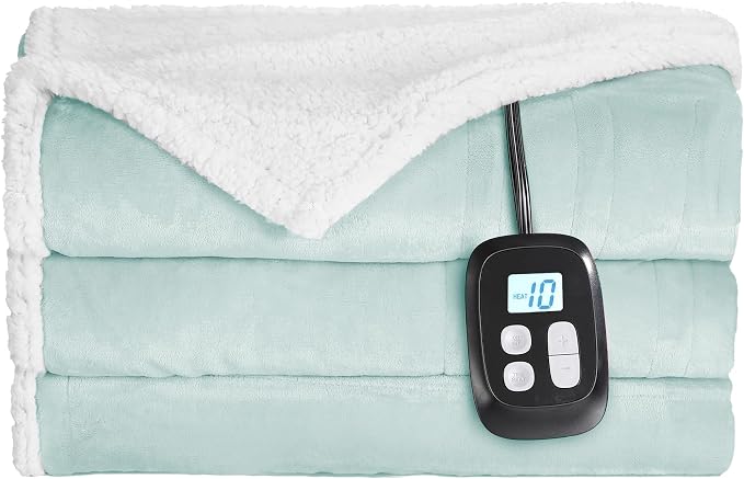LaffyLo Electric Heated Blanket Full Size 72 x 84, Fast Heating Blanket - Image 6