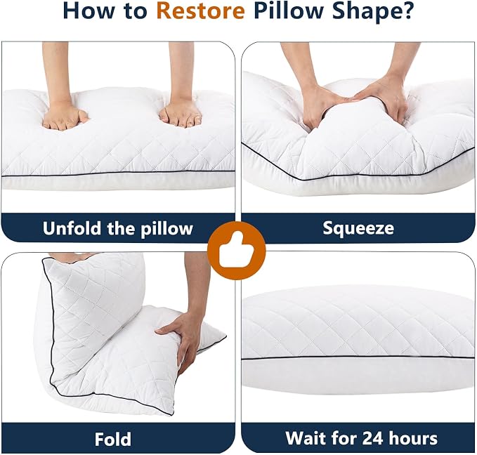 1 MIDDLE ONE Body Pillow, Memory Foam Body Pillows - Image 9