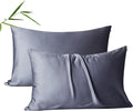 2 Pack Cooling Pillow Cases, Viscose Derived from Bamboo Pillow Protectors by ShunjieHome
