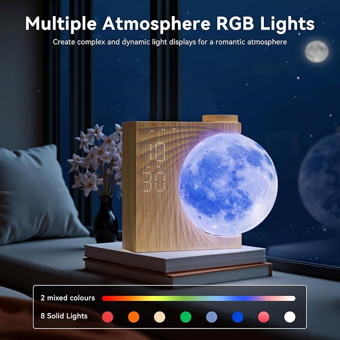 Sunrise Alarm Clocks for Heavy Sleepers, Night Lamp Clocks for Bedrooms - Image 2