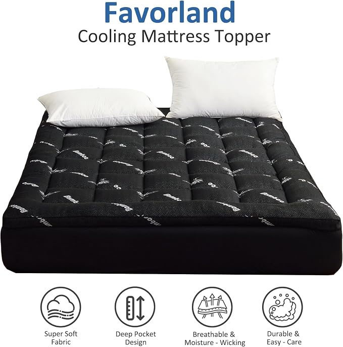 Favorland Mattress Topper Twin Size - Image 2