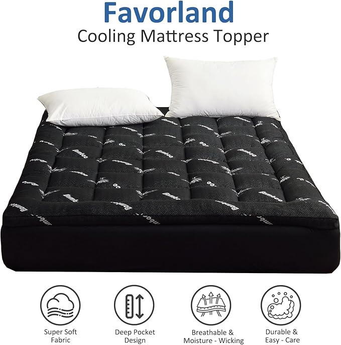 Favorland Mattress Topper Full Size - Image 2
