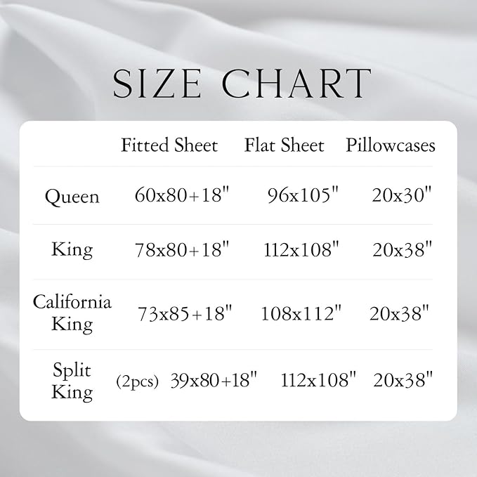 Karissa Mae Cooling Bamboo Viscose Queen Size Pillowcase Set | 100% FSC - Image 9