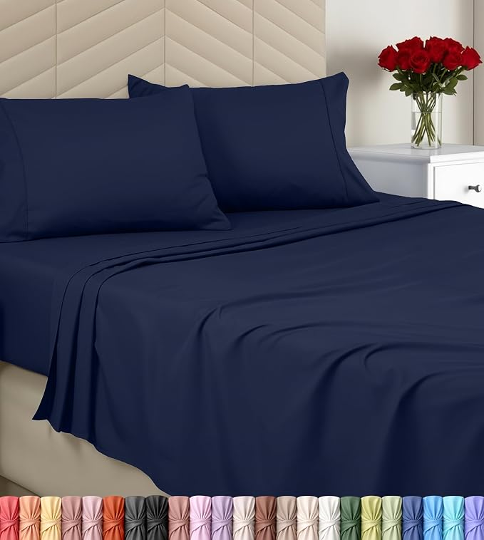 Utopia Bedding Queen Size 4 Piece Sheet Set by UTOPIABEDDING