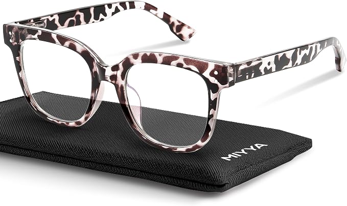 miyya Blue Light Glasses for Women & Men – Oversized UV & Blue Light Blocker by miyya