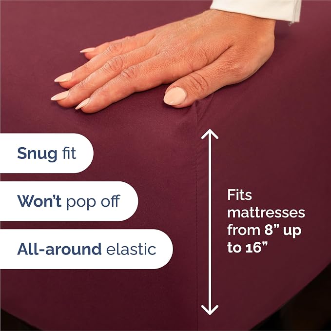 King 6 Piece Sheet Set - Image 3