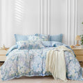 OAITE Duvet Cover Set King Size Oil Painting Pattern Ultra Soft 100% Cotton by OAITE