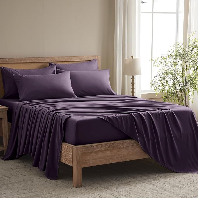 Cal King Size Sheets Set by SleepBetterLiveBetter