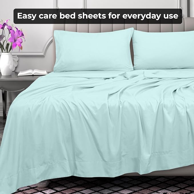 Royale Linens Full Flat Sheet - Image 6