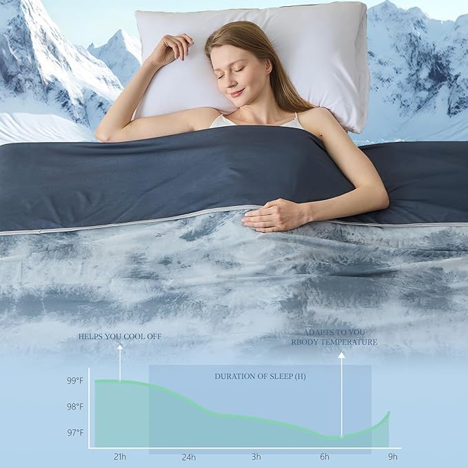 Cooling Blanket Queen Size, Cold Blanket - Image 4