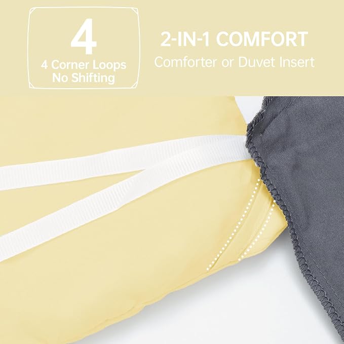 MUXHOMO Full Comforter Sets, All Season Ultra Soft Down Alternative Bedding - Image 6