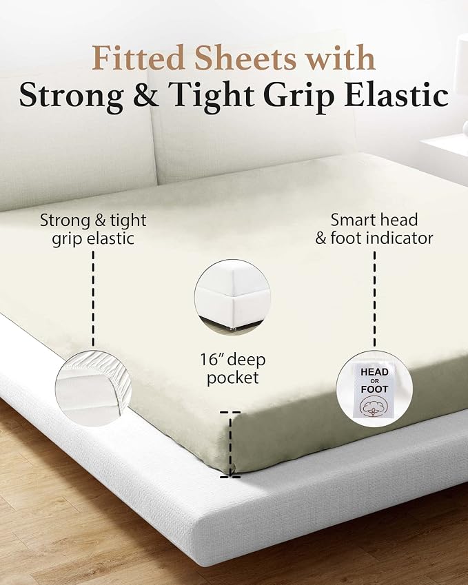 Good Sleep Bedding Twin XL Fitted Sheet - Image 4