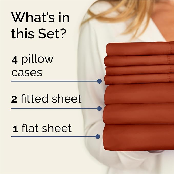 Split King 7 Piece Sheet Set - Image 2