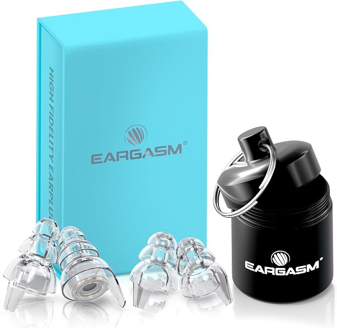 Eargasm High Fidelity Transparent Clear Earplugs - Image 2