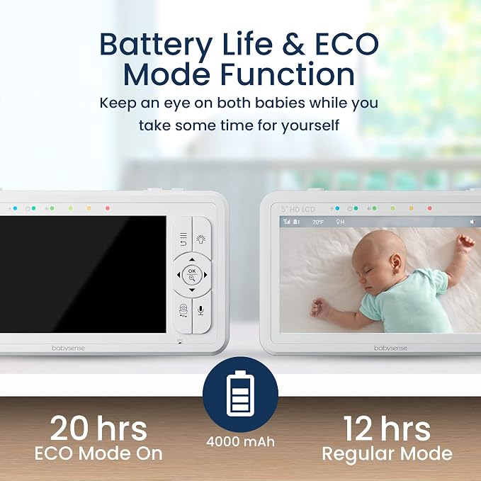 Babysense True Sleep HD Video Baby Monitor - Image 8