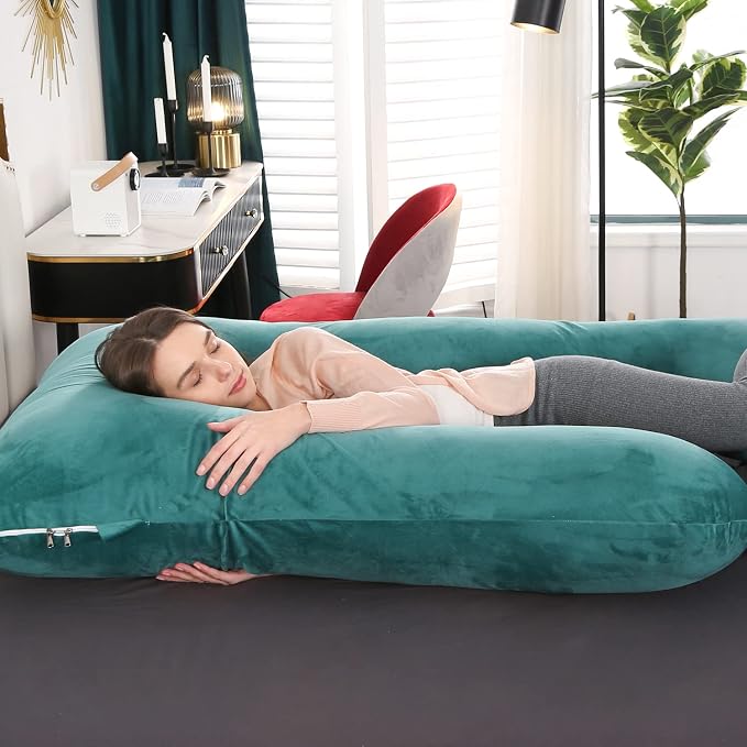 Victostar Pregnancy Pillow, 57 inches U Shaped Maternity Pillow - Image 6