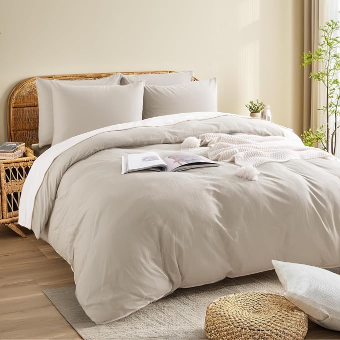 NEXHOME PRO King Duvet Cover Set – 100% Certified Organic Cotton - Image 4
