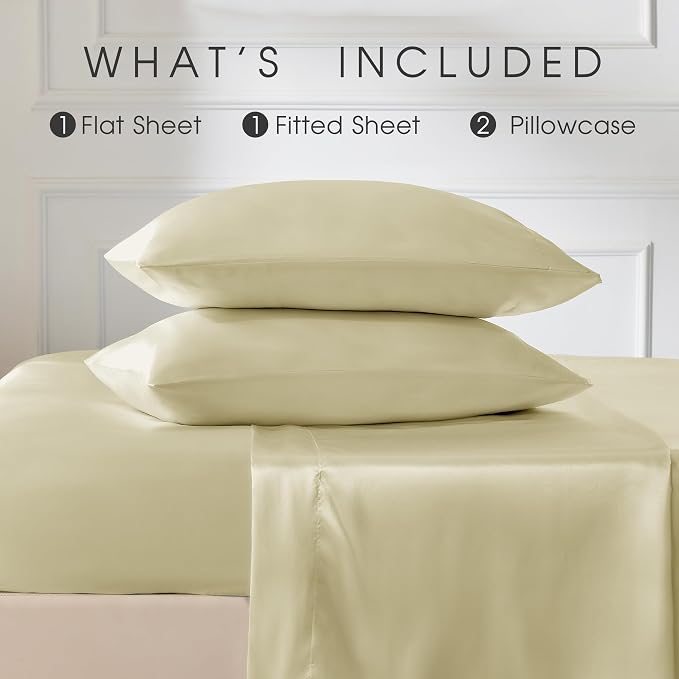 FreshCulture Satin Sheets Full Size - Image 3