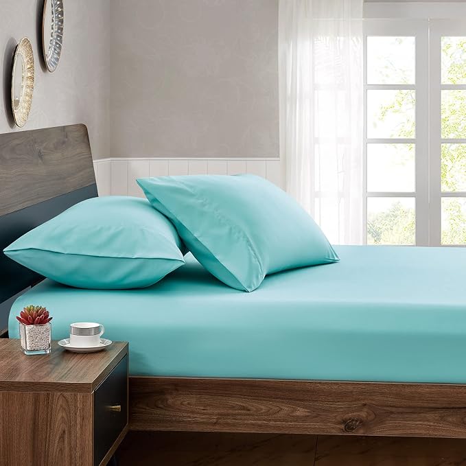 FreshCulture Queen Fitted Sheets, Bulk Pack of 6, Deep Pocket, Soft Microfiber - Image 6