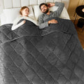 L'AGRATY Queen/King Size Weighted Blanket by LAGRATY