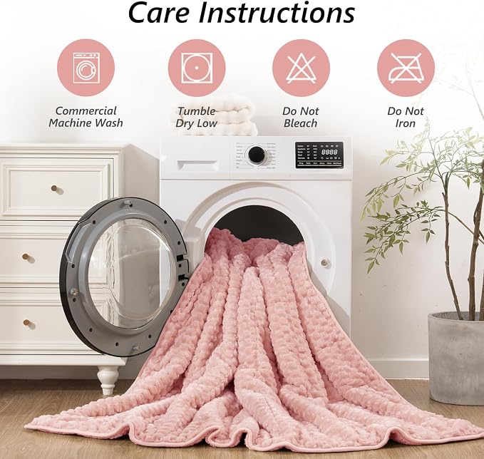 Mr. Sandman Weighted Blankets for Adults Queen Size 15lbs, Warm Sherpa Fleece - Image 5