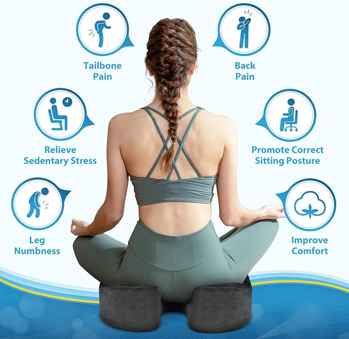 BlissTrends Seat Cushion, Thick Memory Foam Cushions - Image 5