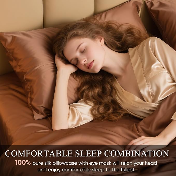 100% Mulberry Silk Pillowcase 22 Momme - Image 2