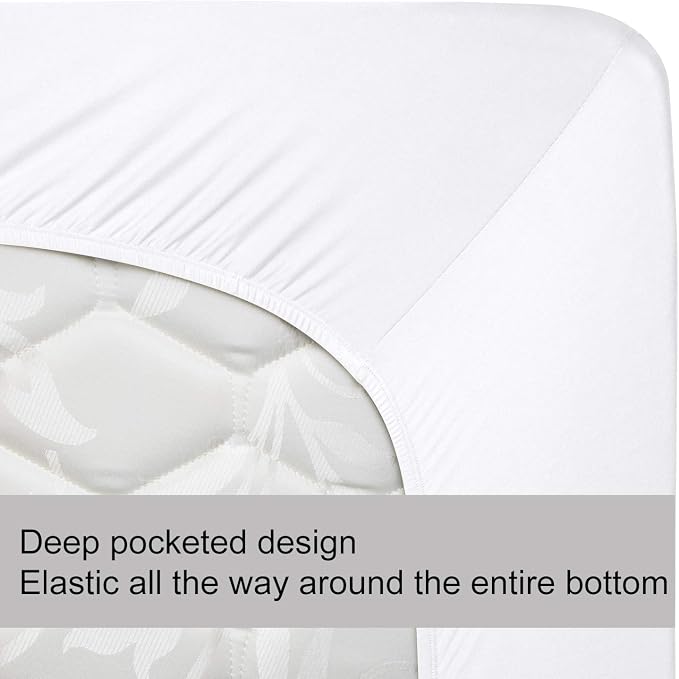 Soft Stretch Queen Size Fitted Sheet Only - Image 5