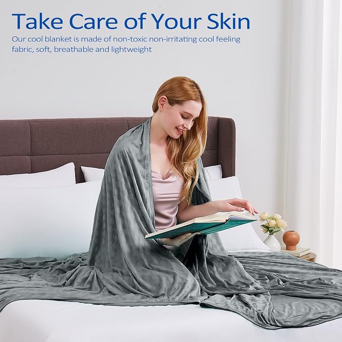 Topcee Cooling Blanket, Summer Cooling Blankets - Image 7