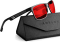 ANYLUV Blue Light Blocking Glasses Men Computer Gaming Glasses Lightweight by ANYLUV