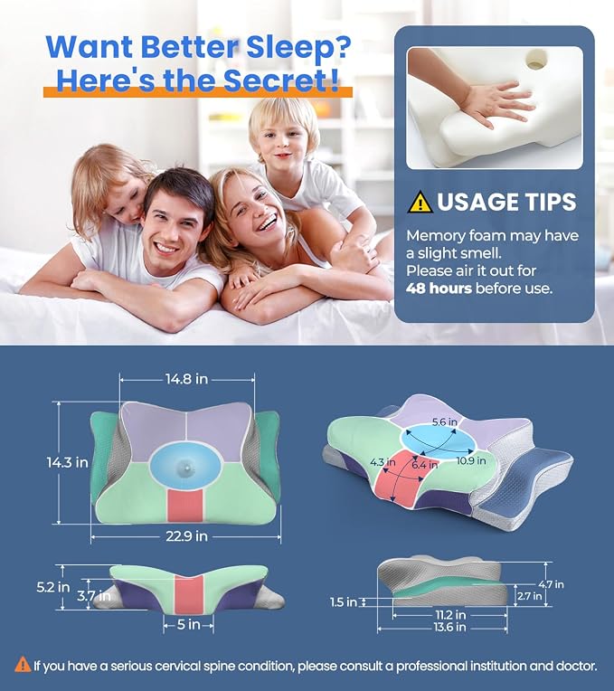 Ultra Pain Relief Cooling Pillow - Image 7