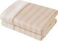 Flat Sheet Only 2 Pack, Full Size 400 Thread Count 100% Egyptian Cotton Flat by ShunjieHome