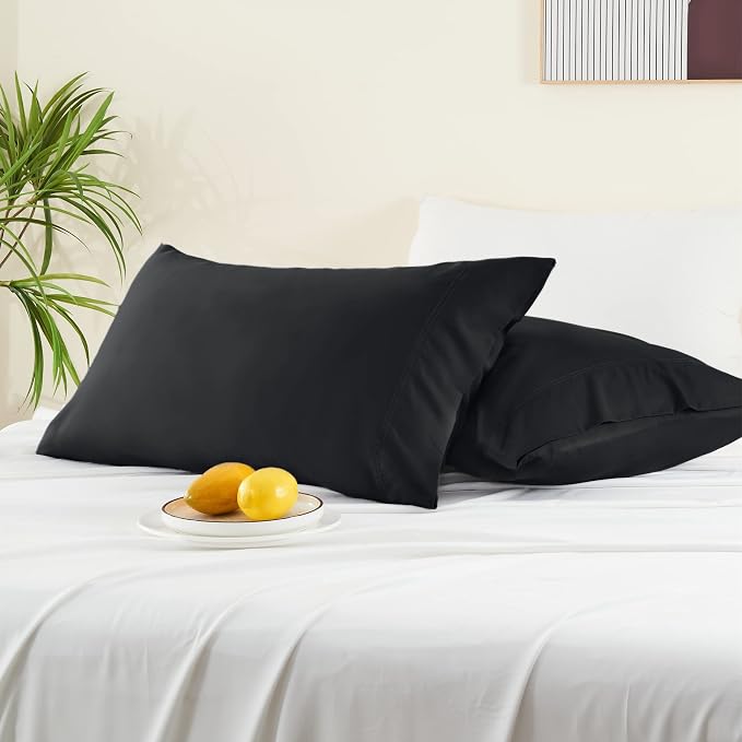 BEDELITE King Size Pillow Cases Set of 2, Rayon Derived from Bamboo, Cooling - Image 7