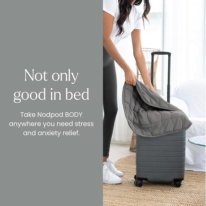 nodpod Body 6.5lb Patented Compact Weighted Blanket I Perfect - Image 7