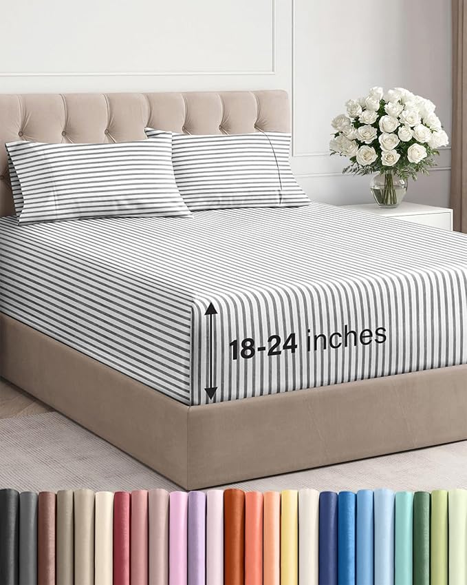 Extra Deep Queen Sheet Set by CGKUnlimited
