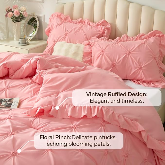BEDELITE Pink King Size Comforter Set - Image 4
