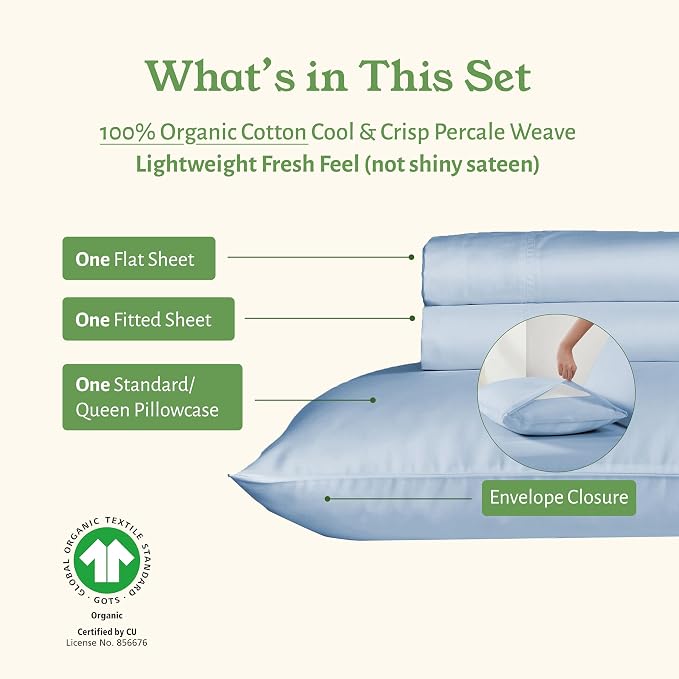 California Design Den Twin XL Sheets Set - Image 4