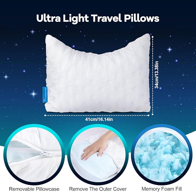 KUCEY Cooling Side Sleeper Pillow - Image 3